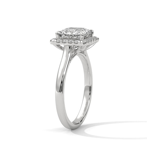 Load image 1 in gallery view. princess-14k white gold|princess-18k white gold|princess-platinum