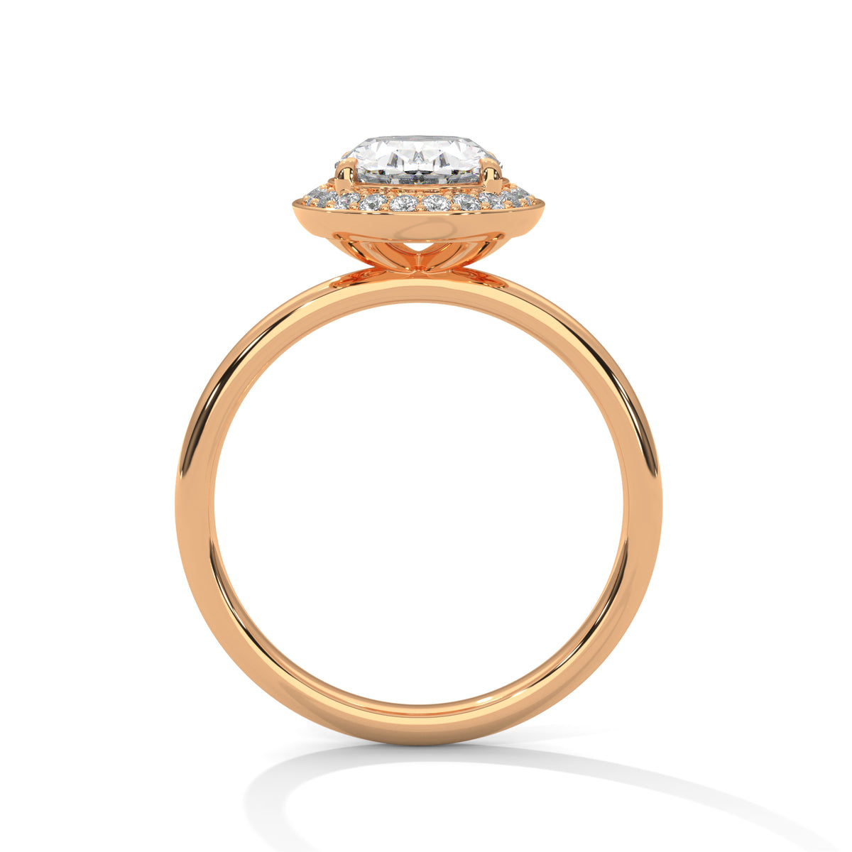 oval-14k rose gold|oval-18k rose gold