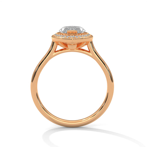Load image 1 in gallery view. marquise-14k rose gold|marquise-18k rose gold