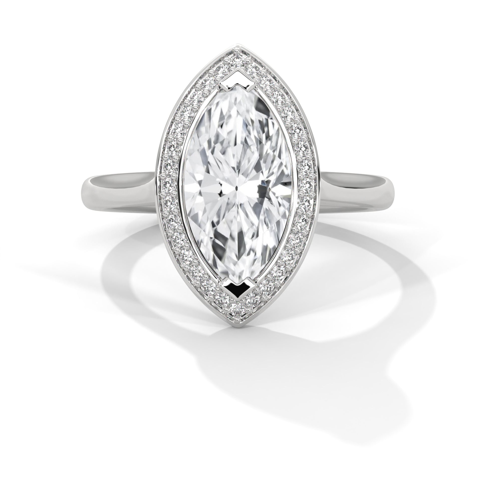 marquise-14k white gold|marquise-18k white gold|marquise-platinum