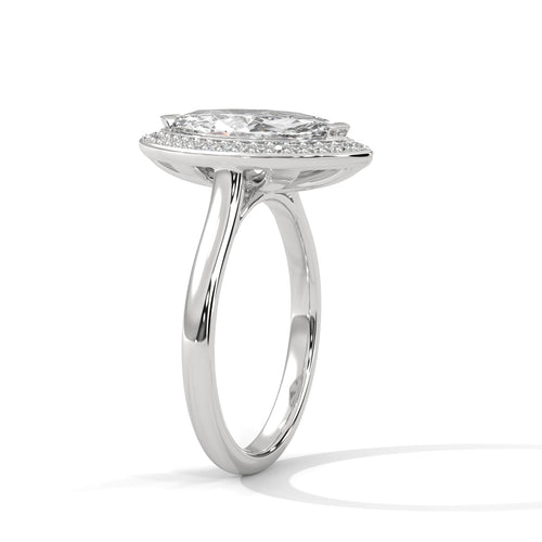 Load image 1 in gallery view. marquise-14k white gold|marquise-18k white gold|marquise-platinum