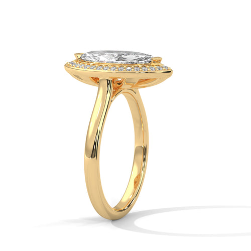 Load image 1 in gallery view. marquise-14k yellow gold|marquise-18k yellow gold