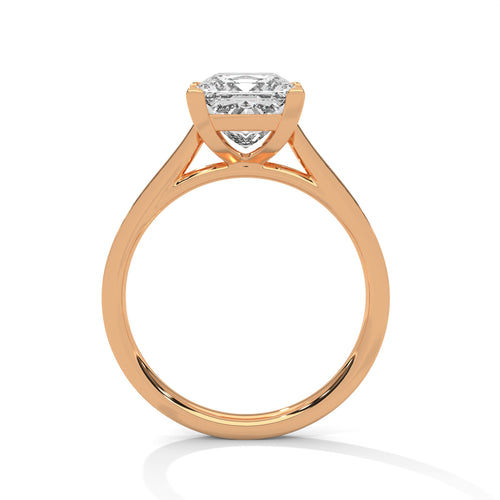 Load image 1 in gallery view. princess-14k rose gold|princess-18k rose gold