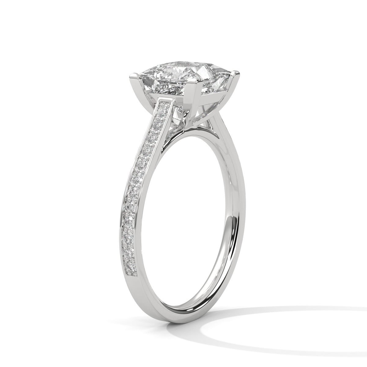 princess-14k white gold|princess-18k white gold|princess-platinum