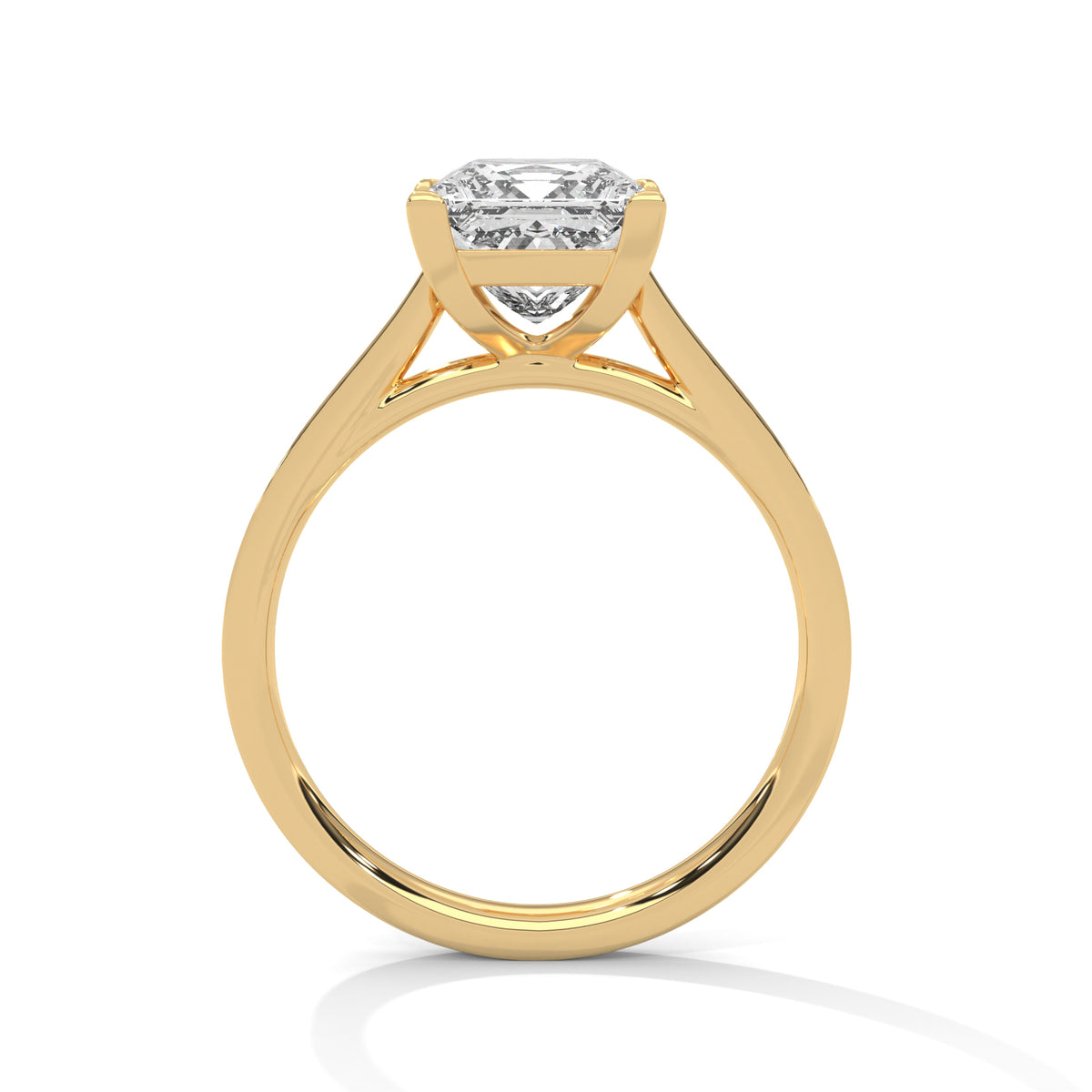 princess-14k yellow gold|princess-18k yellow gold