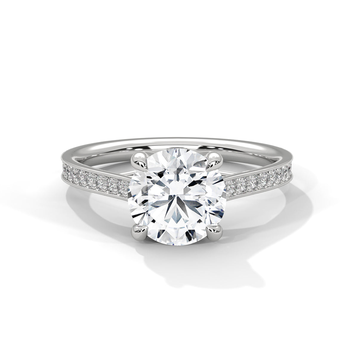 round-14k white gold|round-18k white gold|round-platinum
