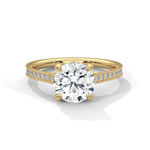 Load image 1 in gallery view. round-14k yellow gold|round-18k yellow gold