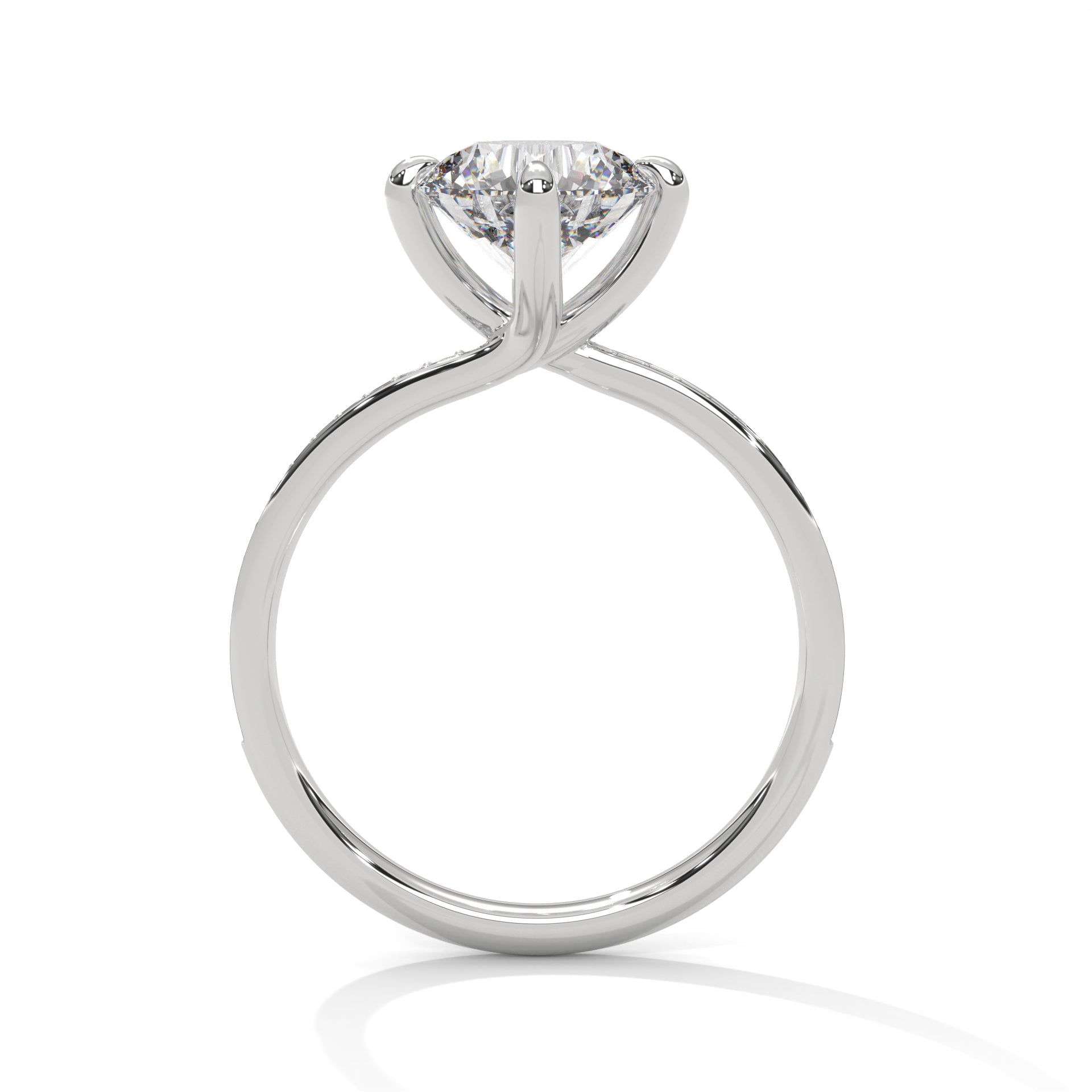 round-14k white gold|round-18k white gold|round-platinum