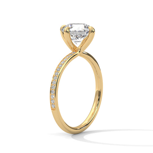 Load image 1 in gallery view. round-14k yellow gold|round-18k yellow gold