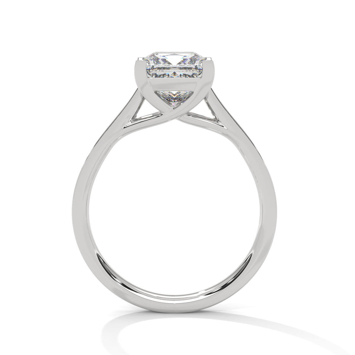 princess-14k white gold|princess-18k white gold|princess-platinum