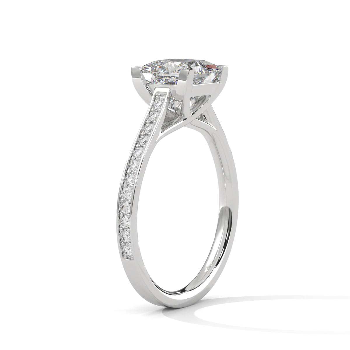 princess-14k white gold|princess-18k white gold|princess-platinum