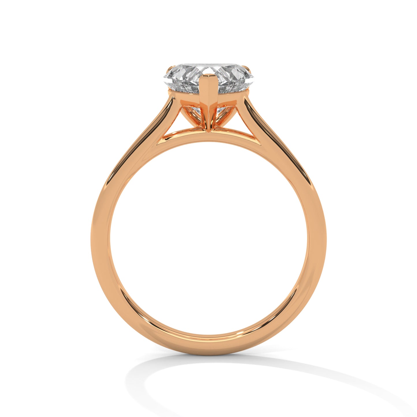 heart-14k rose gold|heart-18k rose gold