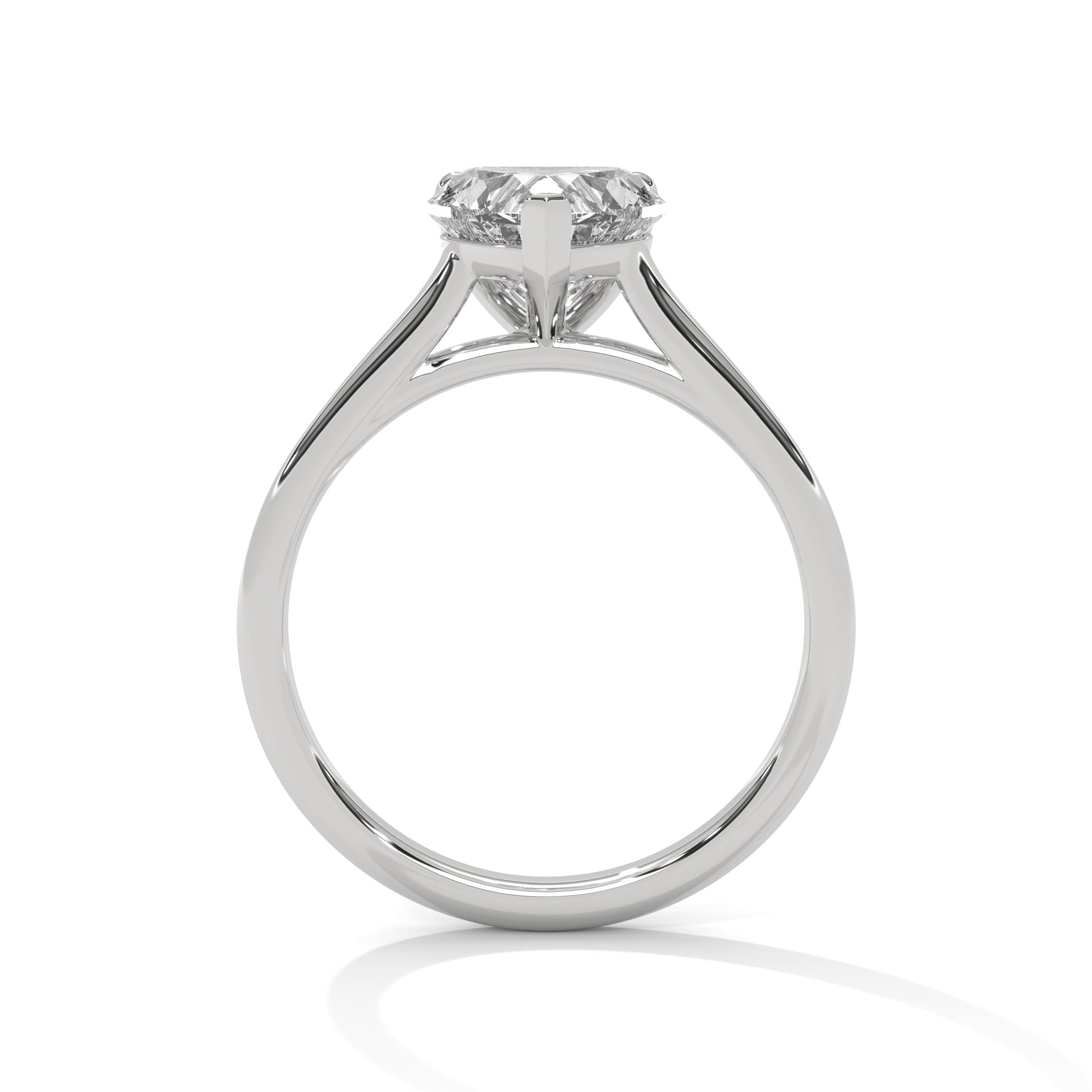 heart-14k white gold|heart-18k white gold|heart-platinum