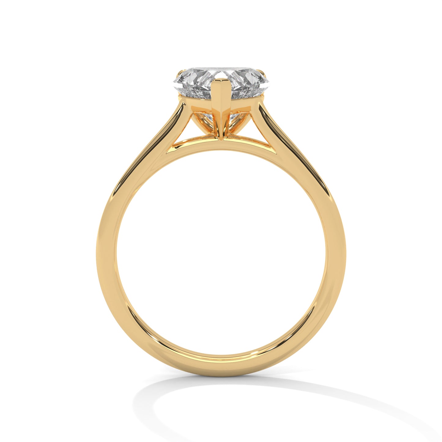 heart-14k yellow gold|heart-18k yellow gold