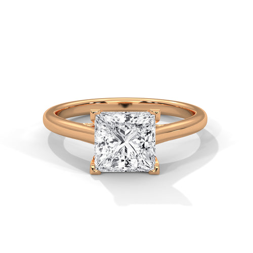 Load image 1 in gallery view. princess-14k rose gold|princess-18k rose gold