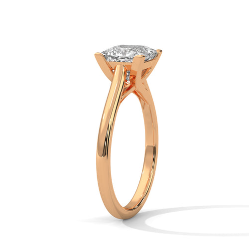 Load image 1 in gallery view. princess-14k rose gold|princess-18k rose gold
