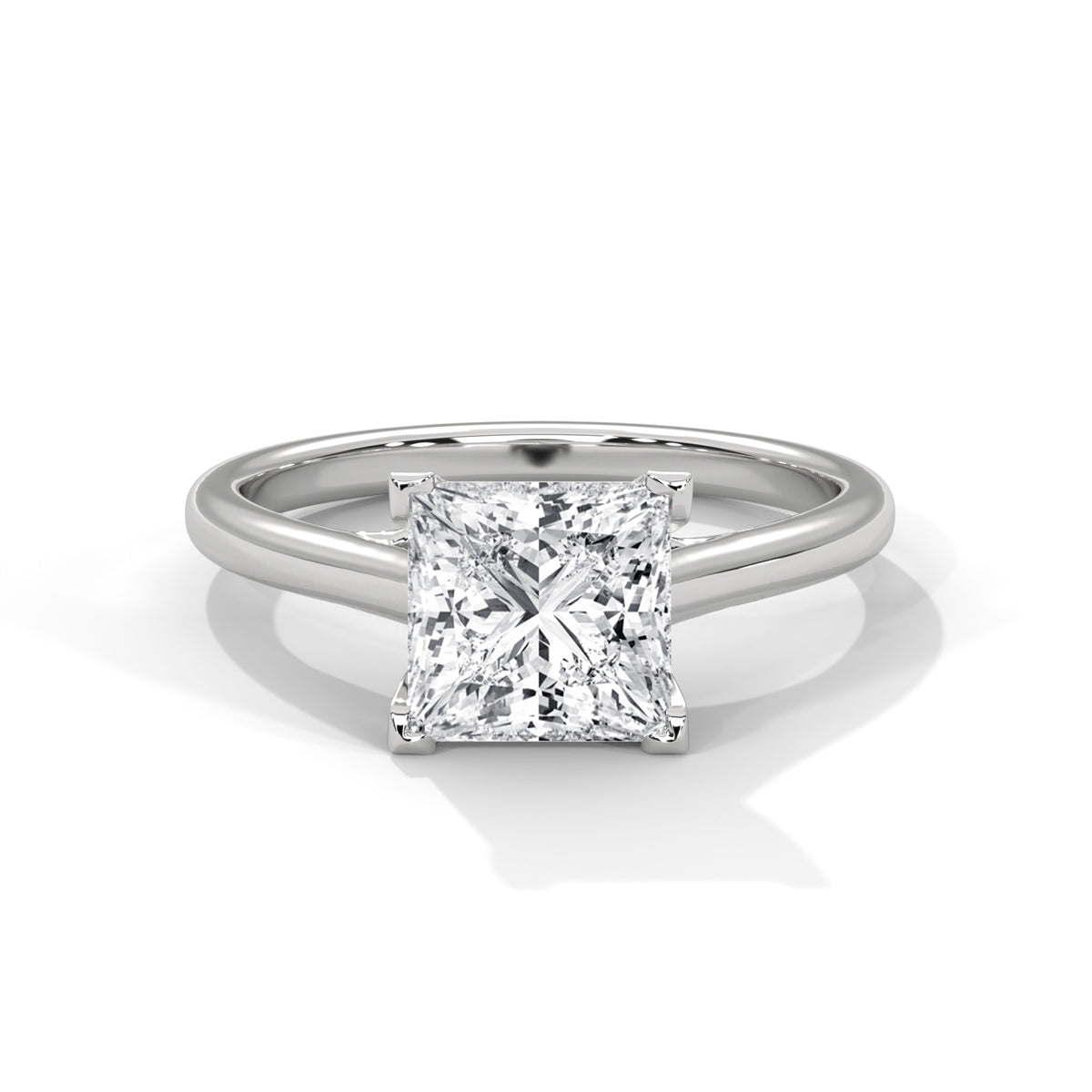 princess-14k white gold|princess-18k white gold|princess-platinum