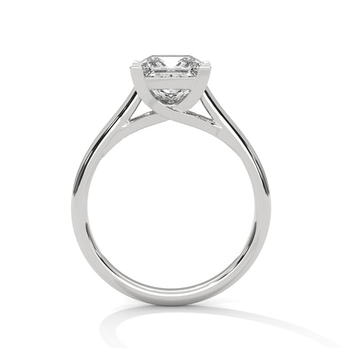 Load image 1 in gallery view. princess-14k white gold|princess-18k white gold|princess-platinum