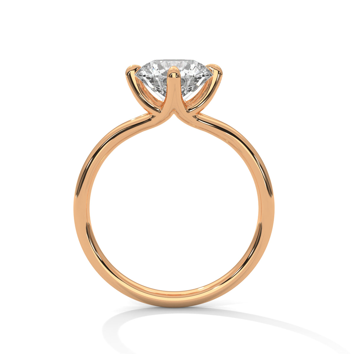 round-14k rose gold|round-18k rose gold