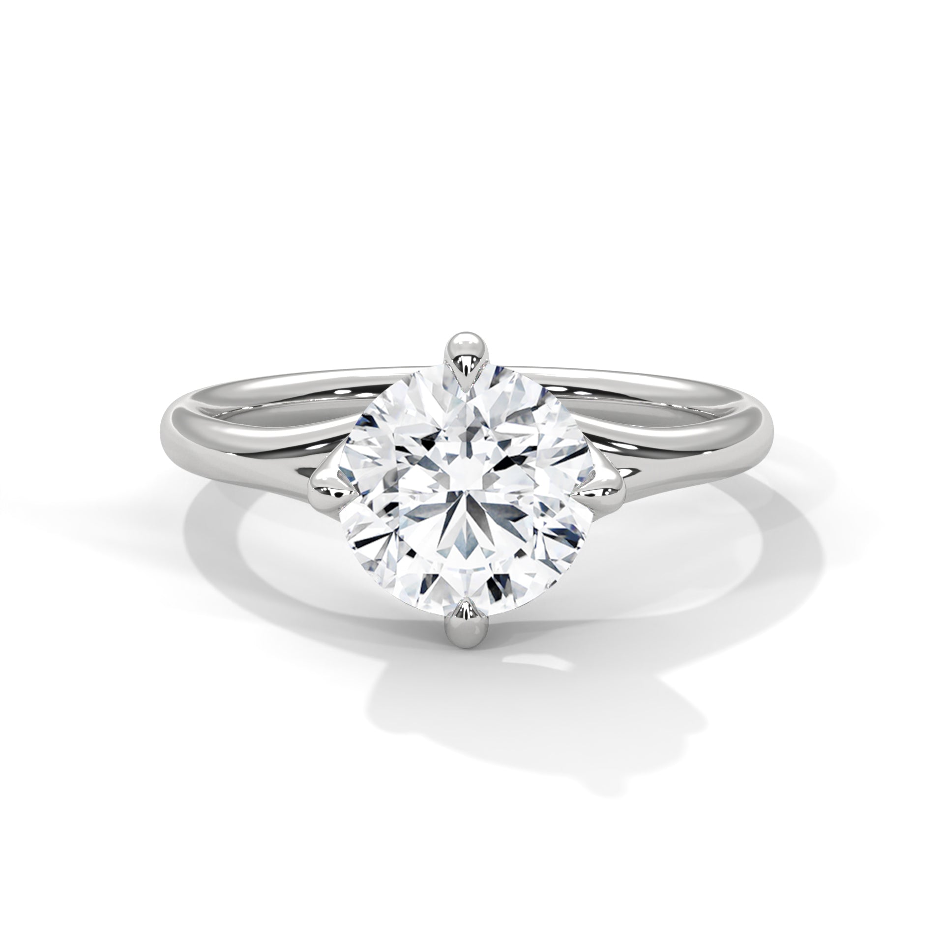round-14k white gold|round-18k white gold|round-platinum