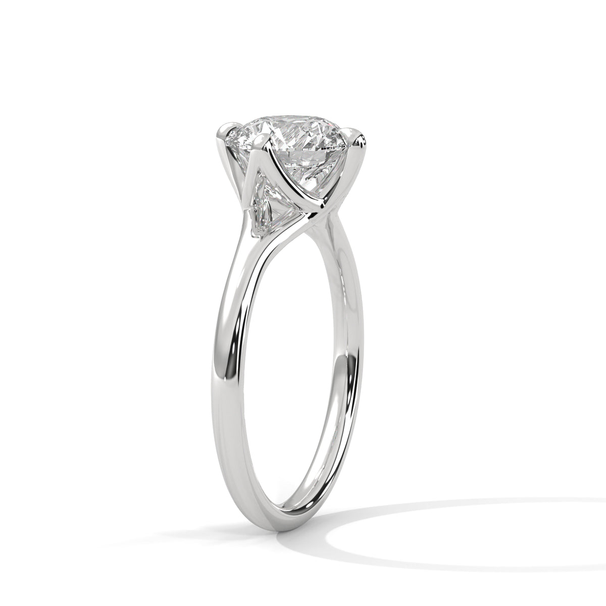 round-14k white gold|round-18k white gold|round-platinum