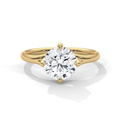 Load image 1 in gallery view. round-14k yellow gold|round-18k yellow gold