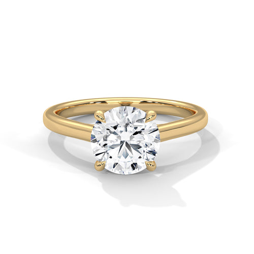 Load image 1 in gallery view. round-14k yellow gold|round-18k yellow gold