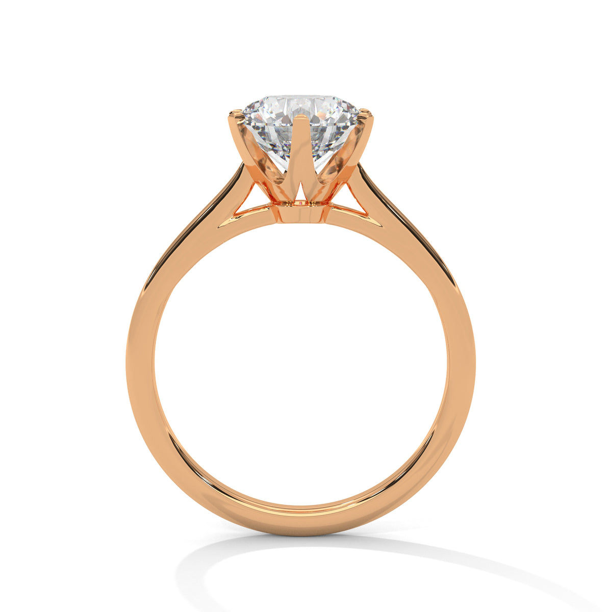 round-14k rose gold|round-18k rose gold