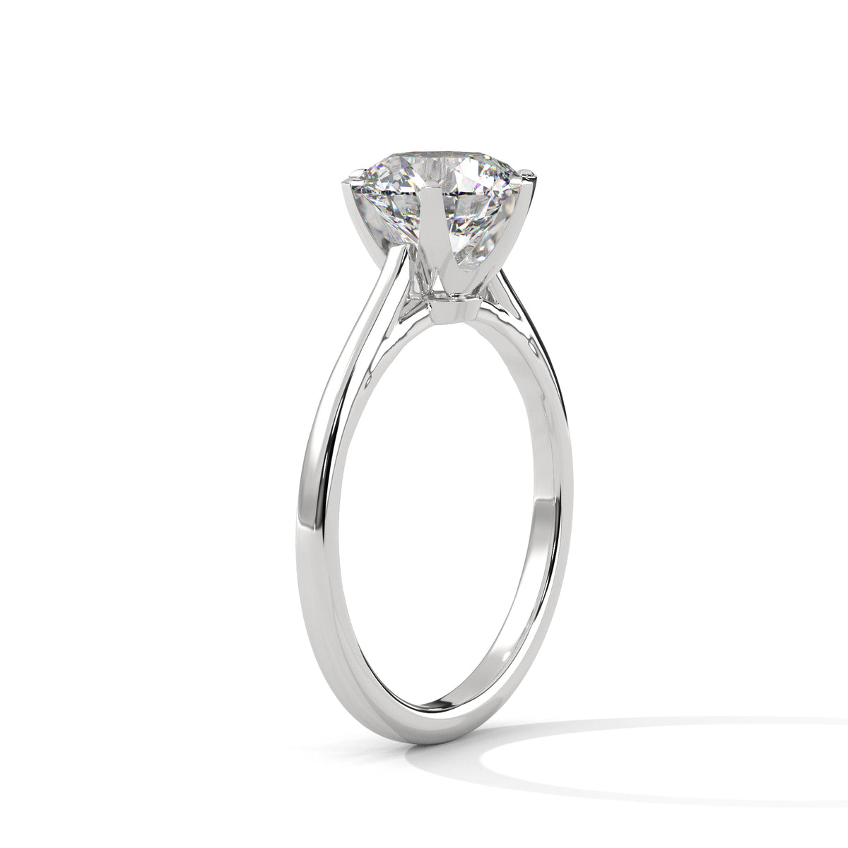 round-14k white gold|round-18k white gold|round-platinum