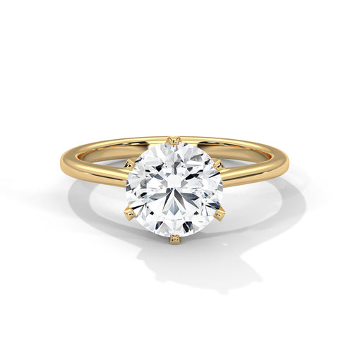 Load image 1 in gallery view. round-14k yellow gold|round-18k yellow gold
