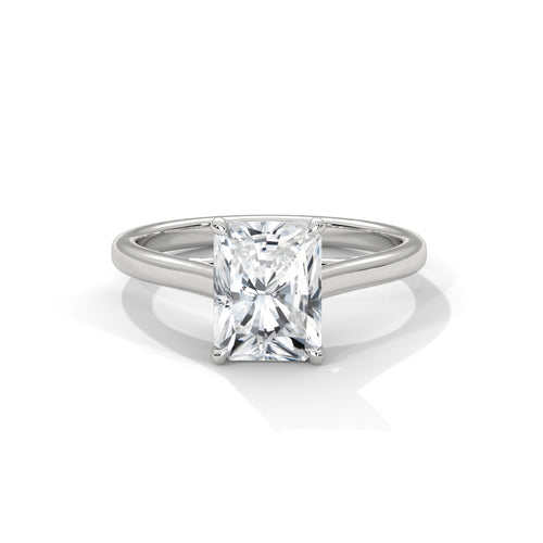 Load image 1 in gallery view. radiant-14k white gold|radiant-18k white gold|radiant-platinum