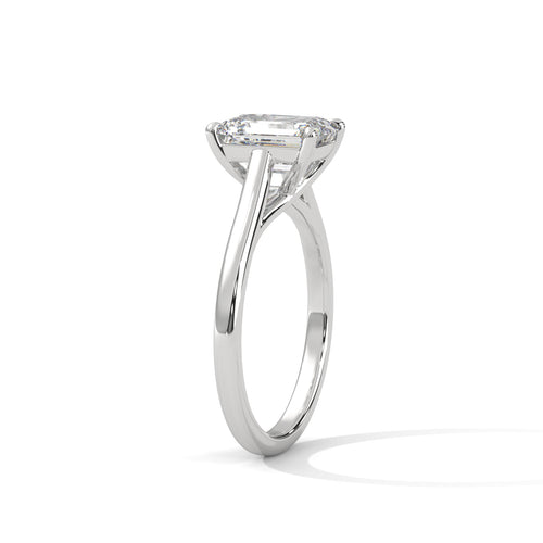 Load image 1 in gallery view. radiant-14k white gold|radiant-18k white gold|radiant-platinum