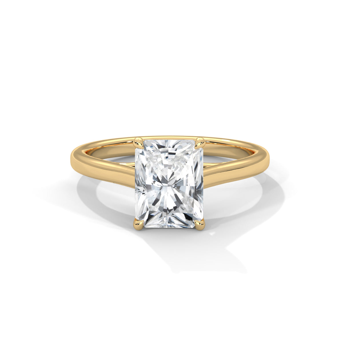radiant-14k yellow gold|radiant-18k yellow gold