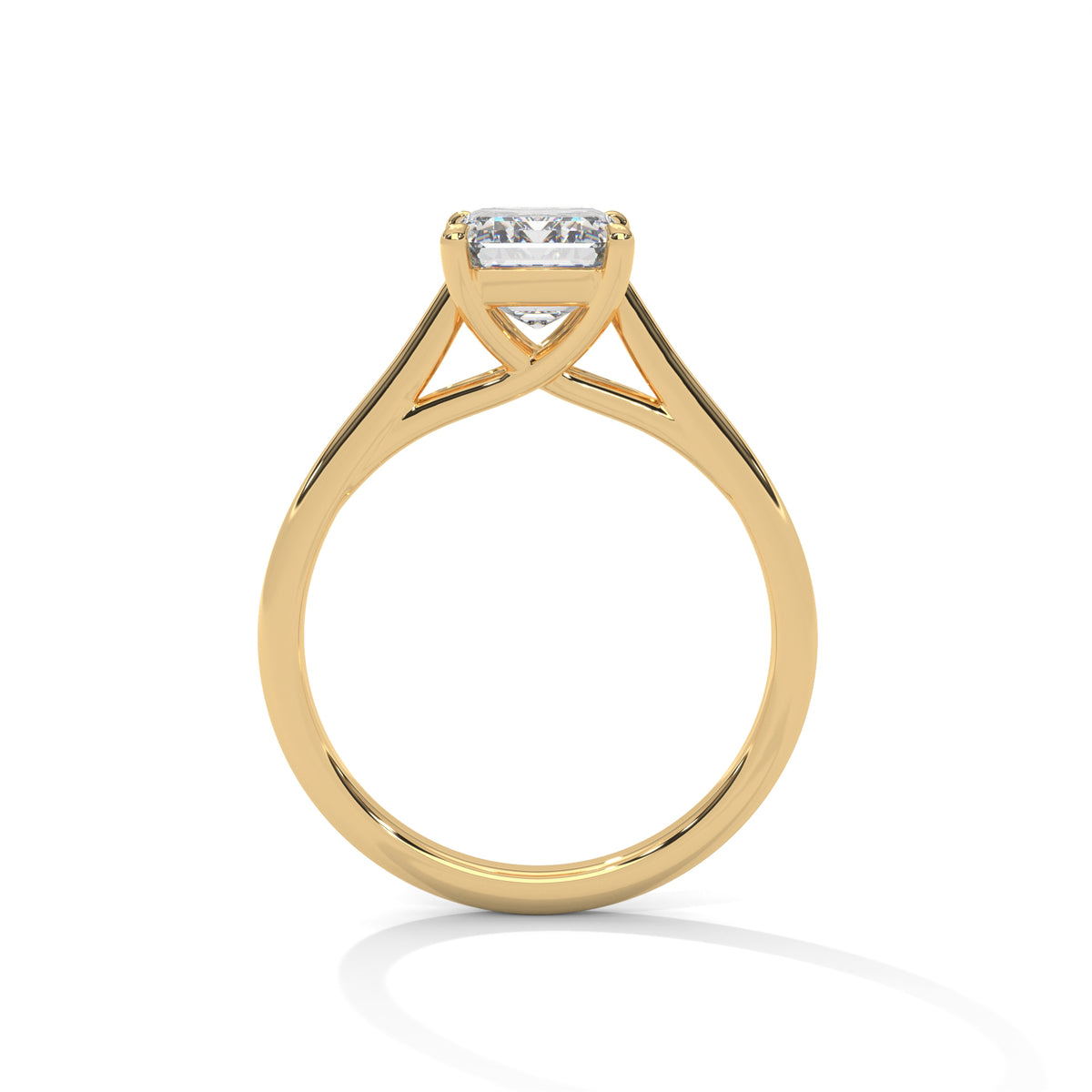 radiant-14k yellow gold|radiant-18k yellow gold