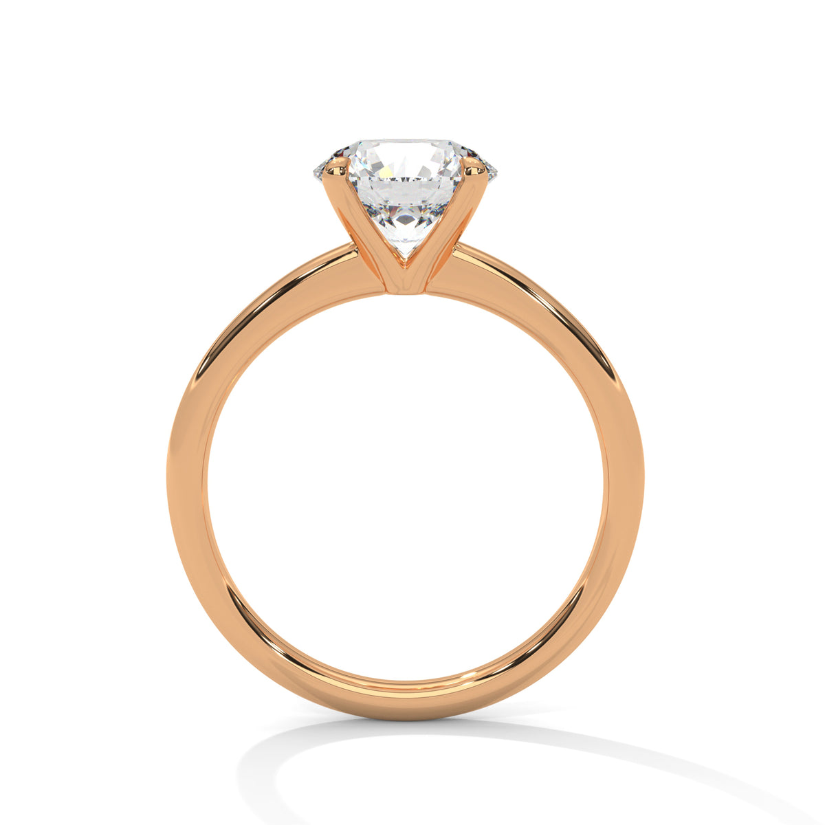 round-14k rose gold|round-18k rose gold
