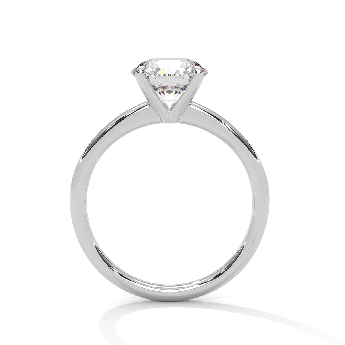 round-14k white gold|round-18k white gold|round-platinum