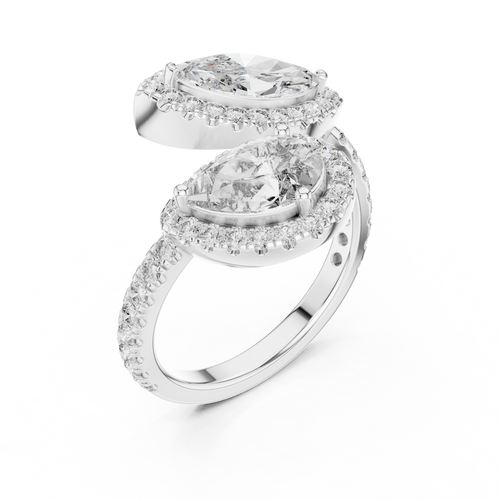 Load image 1 in gallery view. marquise-14k white gold|marquise-18k white gold|marquise-platinum