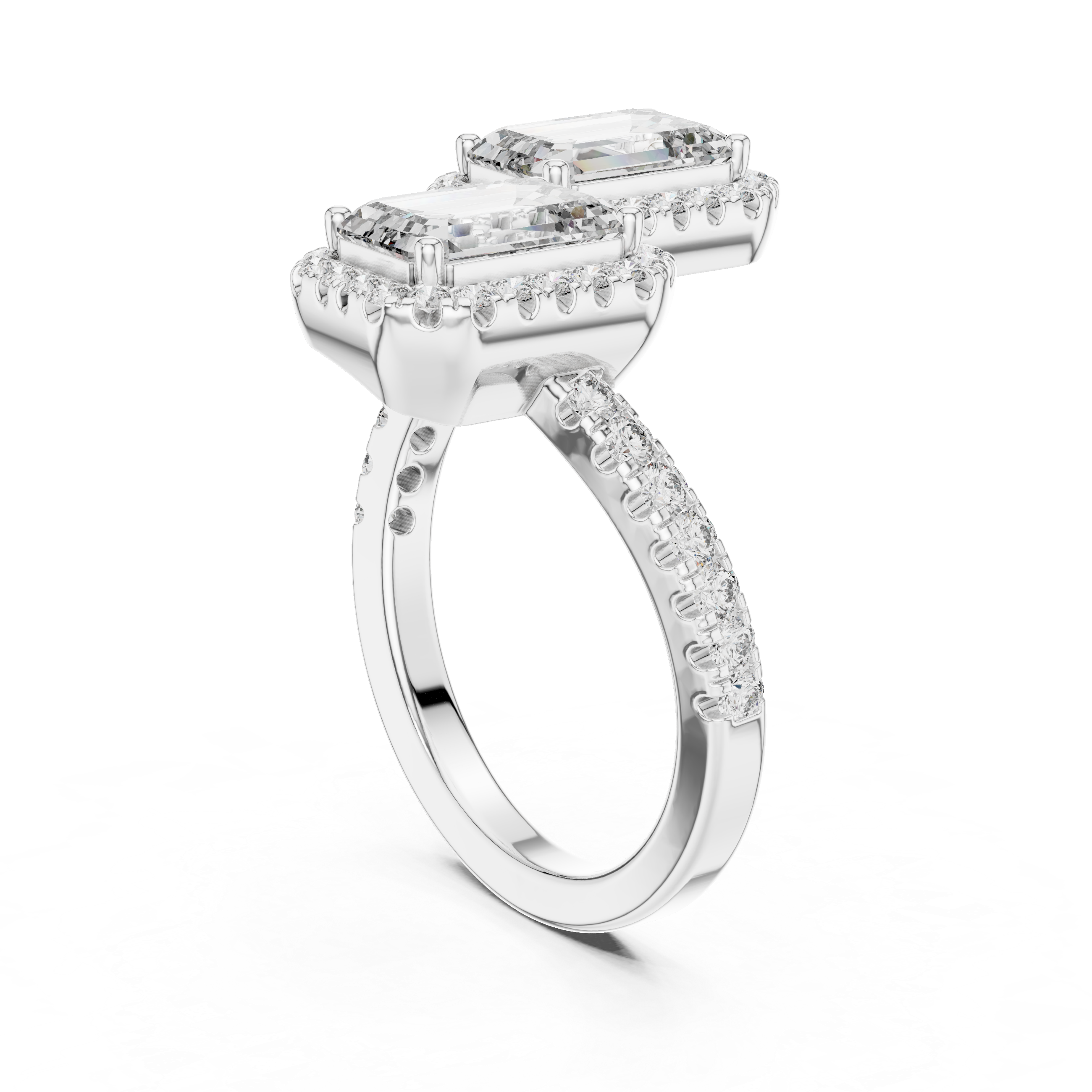 emerald-14k white gold|emerald-18k white gold|emerald-platinum