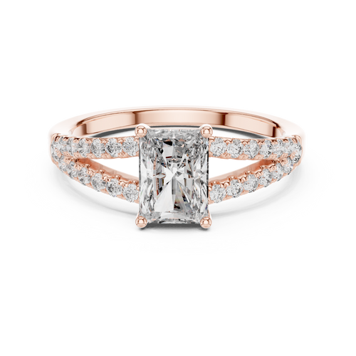Load image 1 in gallery view. radiant-14k rose gold|radiant-18k rose gold