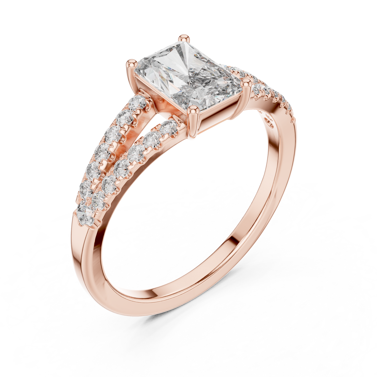 radiant-14k rose gold|radiant-18k rose gold