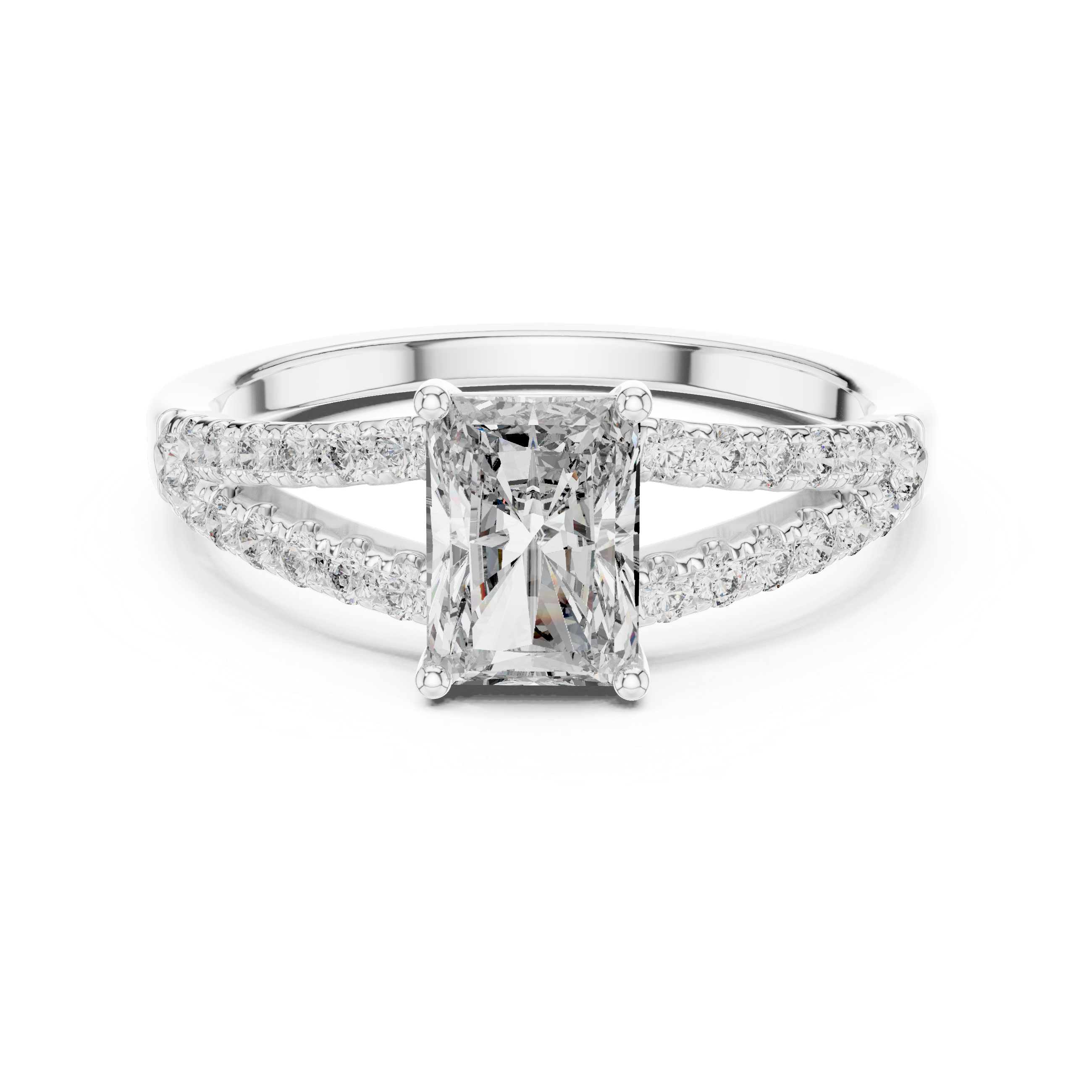 radiant-14k white gold|radiant-18k white gold|radiant-platinum