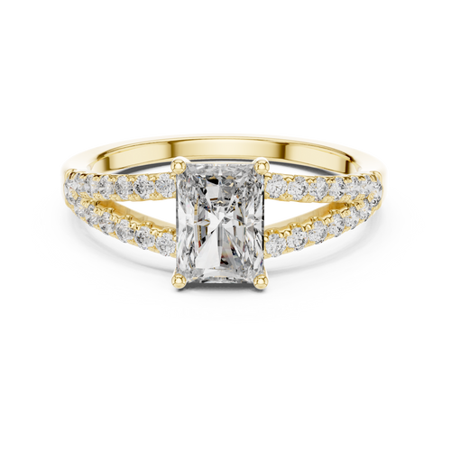 Load image 1 in gallery view. radiant-14k yellow gold|radiant-18k yellow gold
