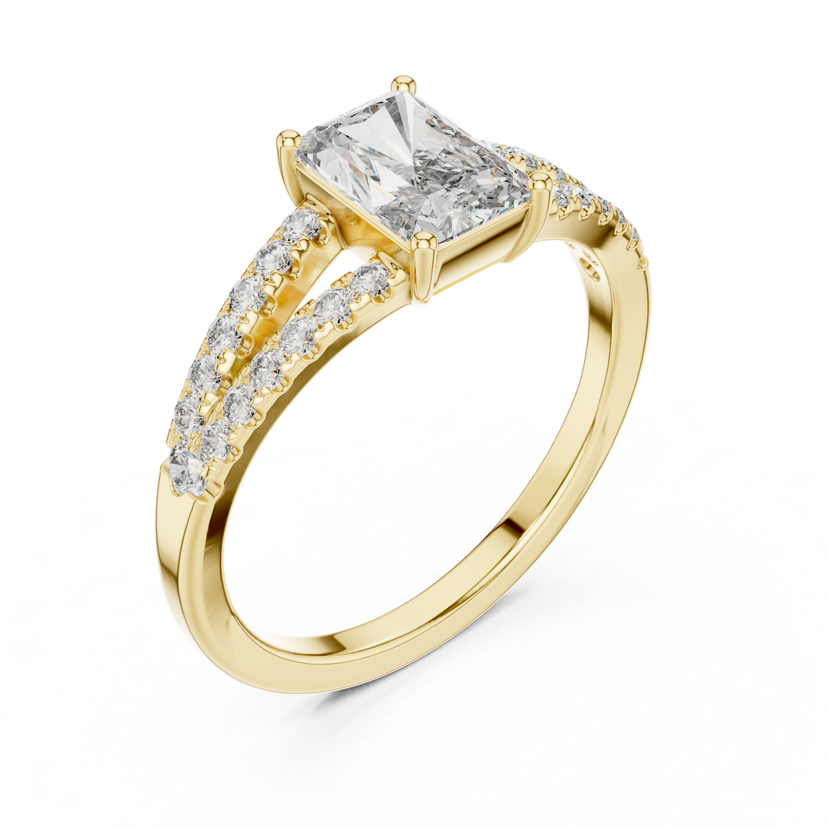radiant-14k yellow gold|radiant-18k yellow gold