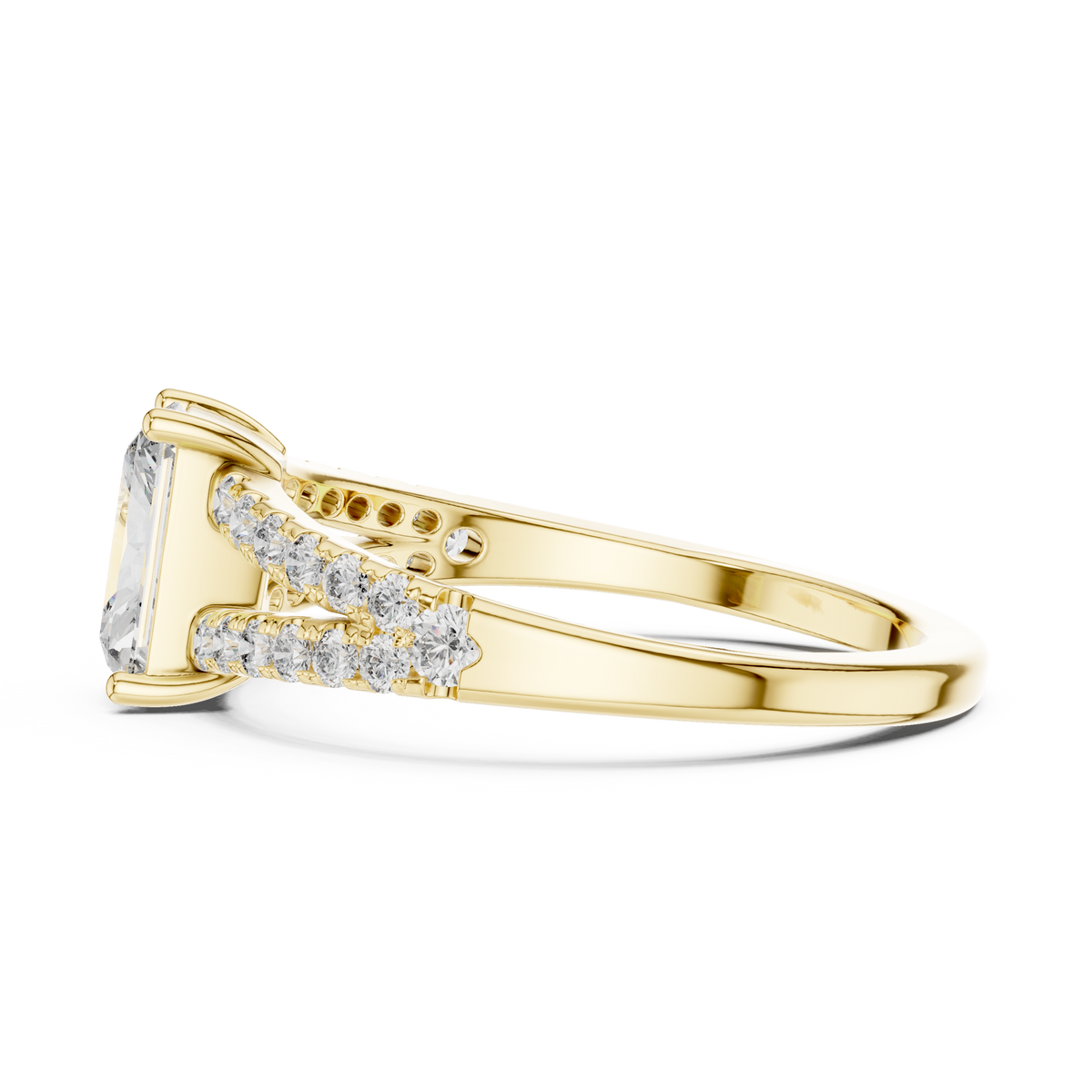 radiant-14k yellow gold|radiant-18k yellow gold