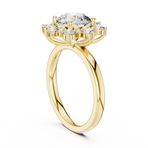 Load image 1 in gallery view. round-14k yellow gold|round-18k yellow gold