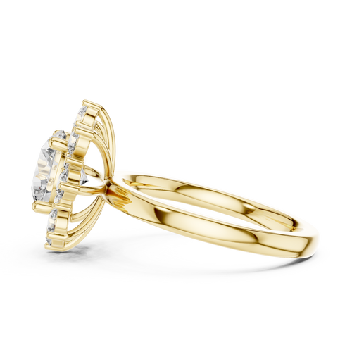 Load image 1 in gallery view. round-14k yellow gold|round-18k yellow gold