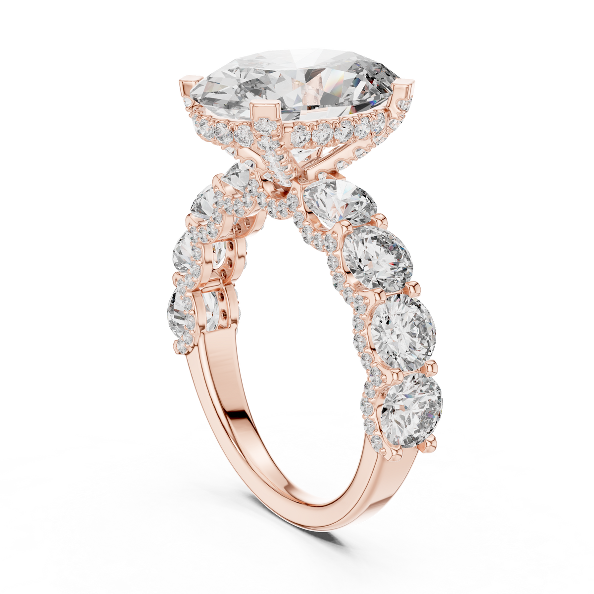 oval-14k rose gold|oval-18k rose gold