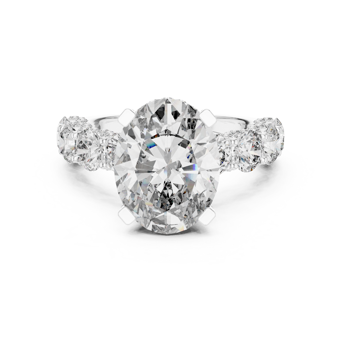 oval-14k white gold|oval-18k white gold|oval-platinum