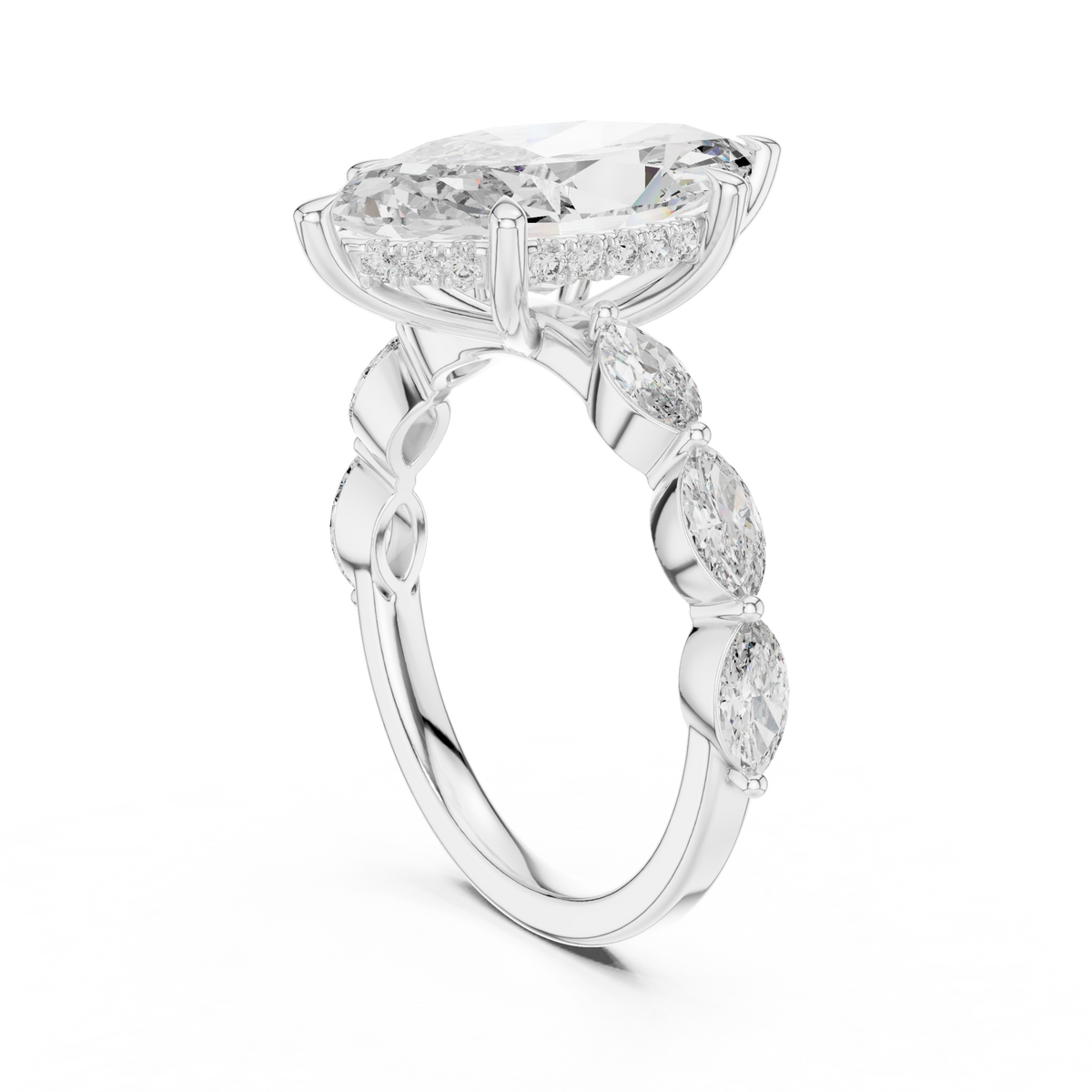 marquise-14k white gold|marquise-18k white gold|marquise-platinum