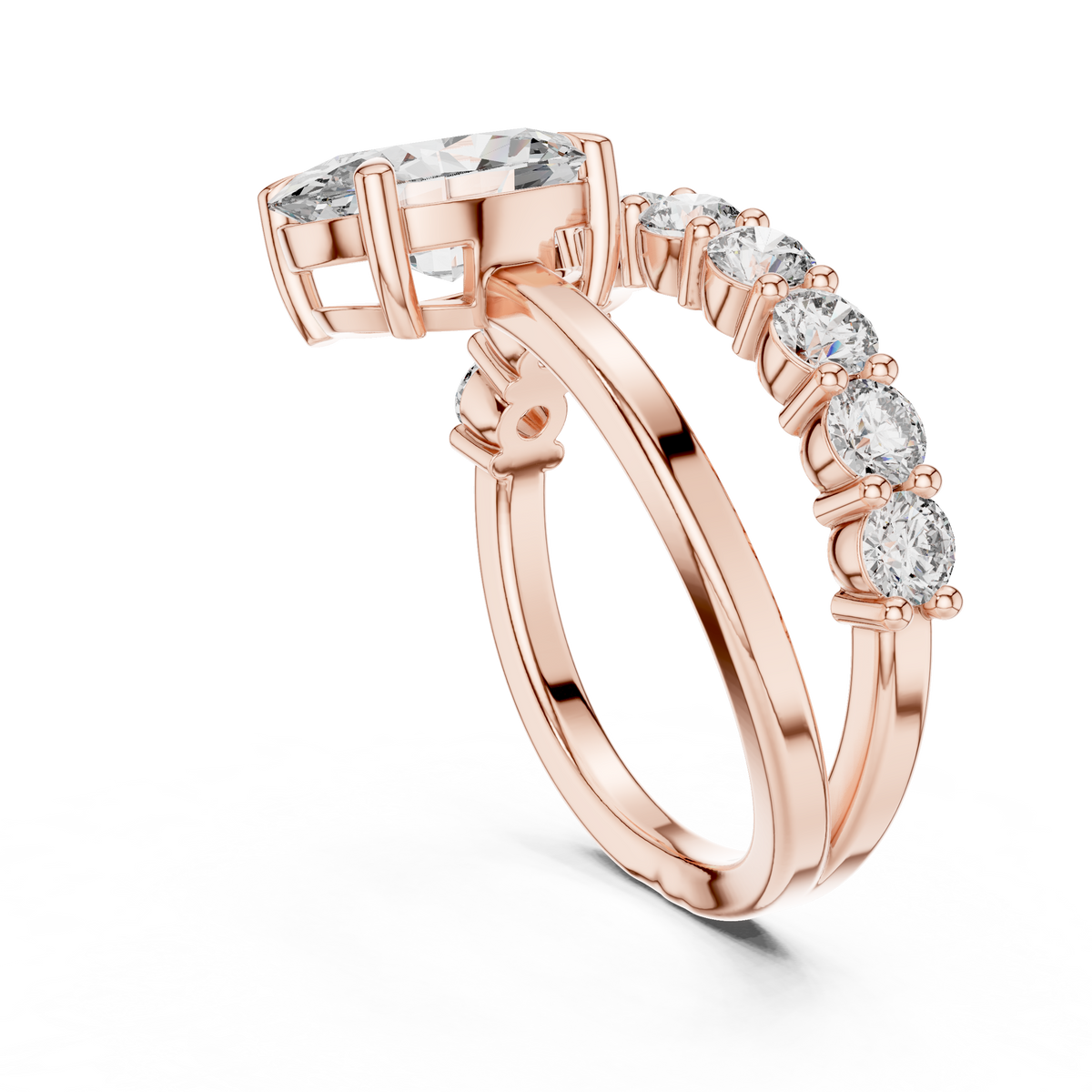 oval-14k rose gold|oval-18k rose gold